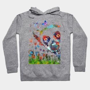 Lemur peeking Hoodie